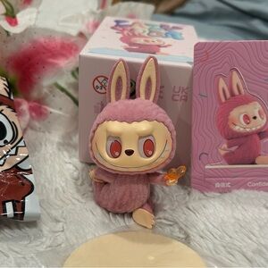 Authentic POP MART Labubu Lazy Yoga Figurine - Confident Confirmed